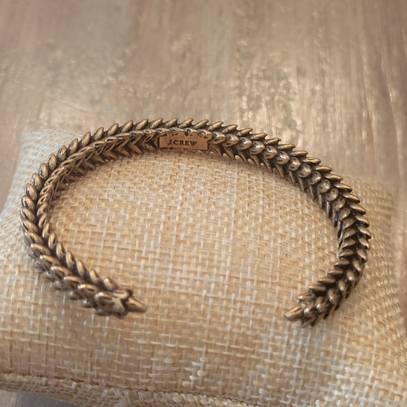 J. Crew Jewelry J Crew Goldtone Cuff Bracelet Poshmark